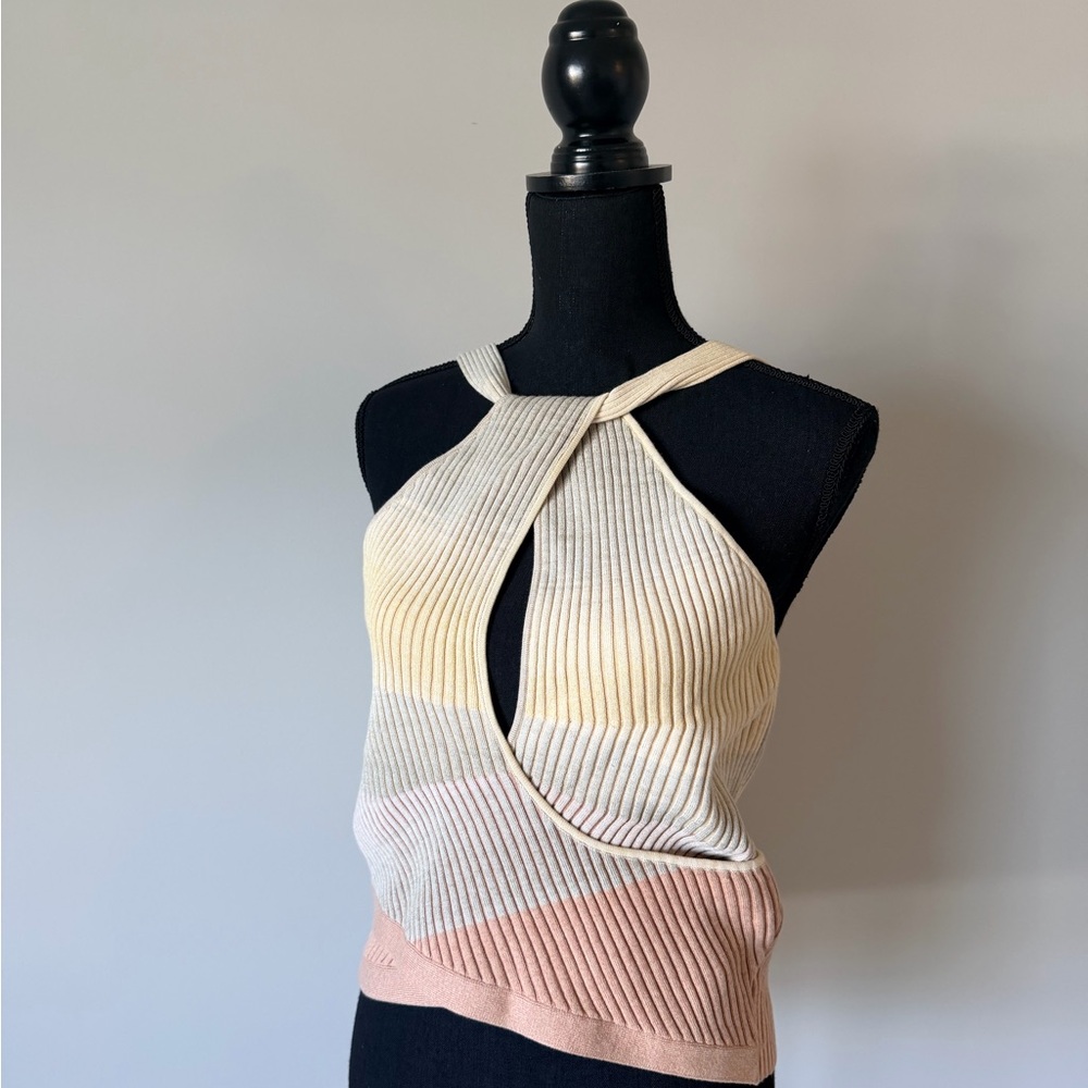 Jonathan Simkhai Multicolor Knit Tank Top